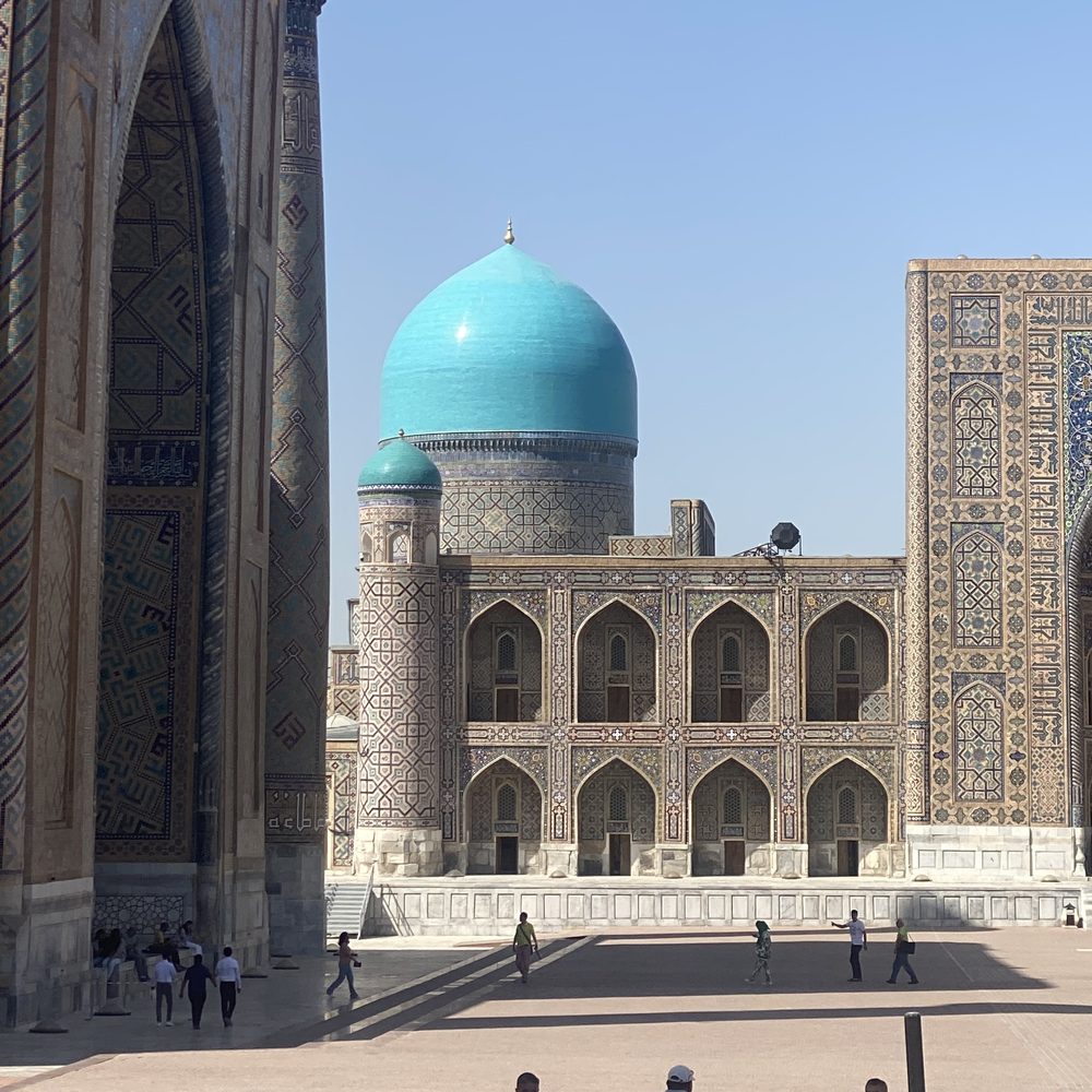 The Registan in Samarkand, Uzbekistan
